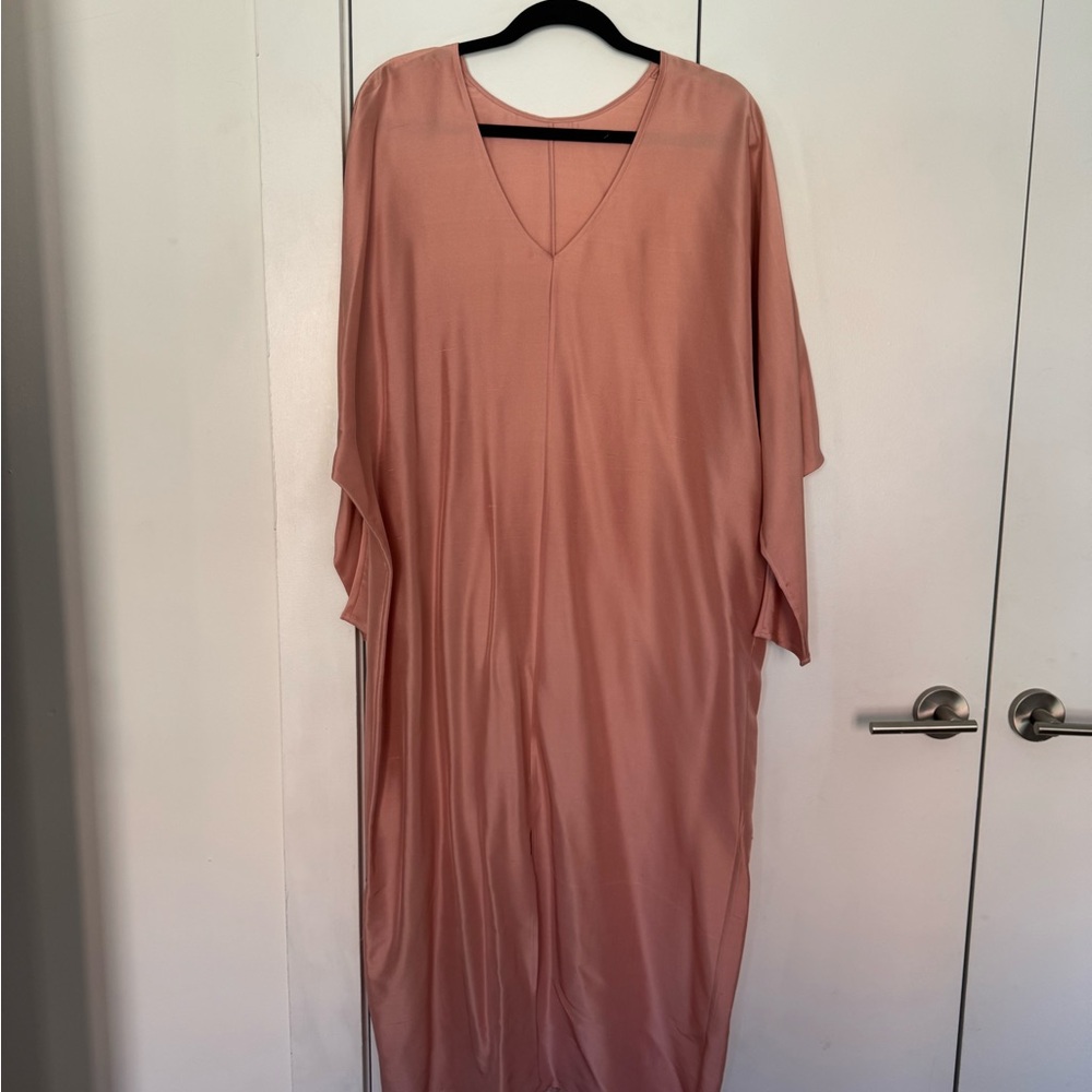 BY MALENE BIRGER Blush Pink 100% Silk Dress